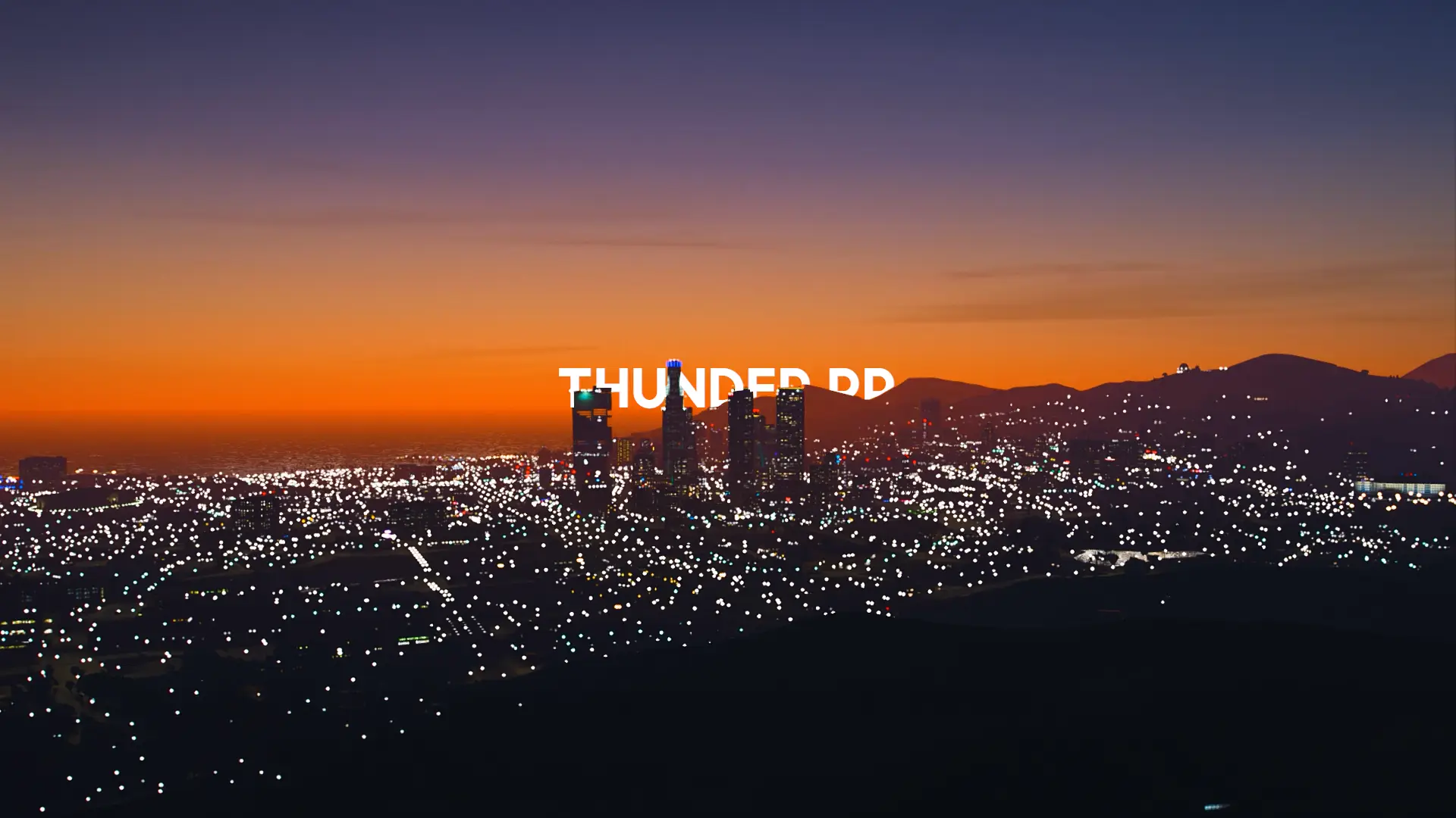 Thunder RP • V1 - FiveM